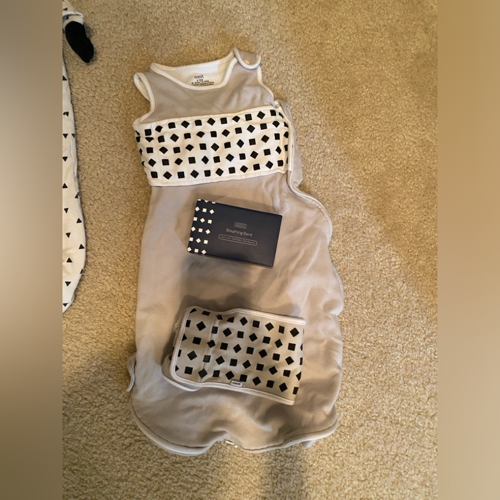 Nanit Sleep sack and New in Box breathing band